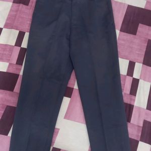 Dark Blue Formal Cotton Pant