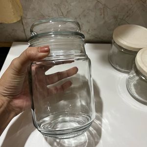 Air Tight Glass Jar