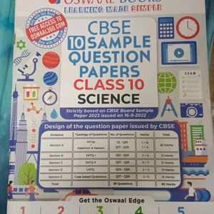 Oswaal 10 Sample Papers Class X Science