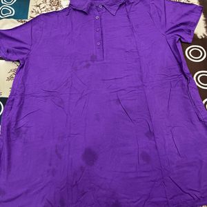 purple plus size top