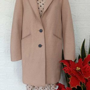 Imported Nude Overcoat