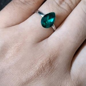 Green Colour Ring