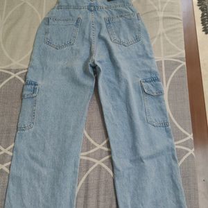 Blue Cargo Jeans