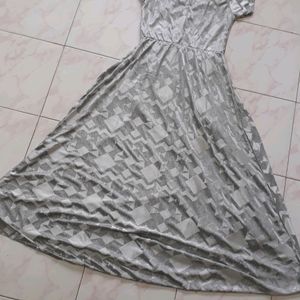 Stylish Grey Gown