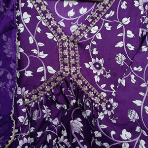 Purple Single Kurti💙