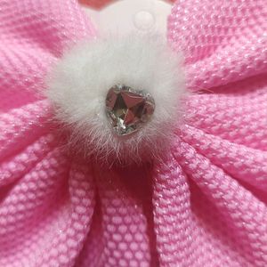 Beautiful Pink Bow Pin