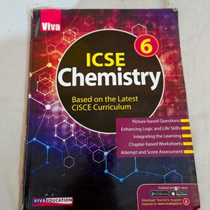 CLASS 6TH ICSE PHYSICS, CHEMISTRY  BOOKS