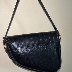 Black Satchel Bag