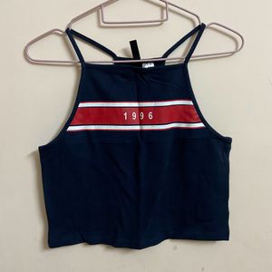 Navy Blue Tank Top