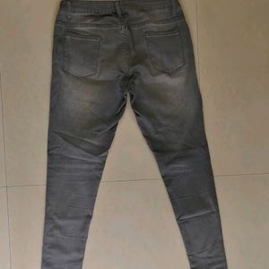 Grey Skinny Jeans - 30