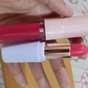 MY GLAM LIPGLOSS & Lipstick ( Totally New )