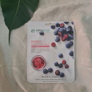 Berries facial Sheet Mask