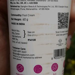 MYGLAMM Foot Cream