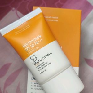 Dermatouch Multivitamin SPF 50 PA+++ sunscreen Gel