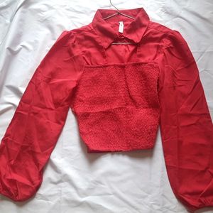 Trendy Korean Crop Tops