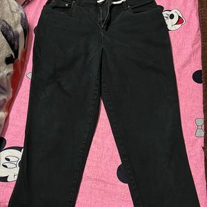 Black Flared Jeans