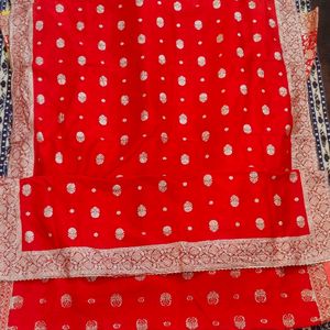 Bandhani Banarasi Lahanga Blouse Odani