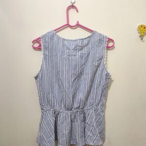 Summer Striped Top Size 34&36