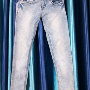 Shadded Light Blue Women Jeans👖