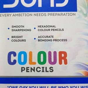 Doms Colour Pencils 24 Shades