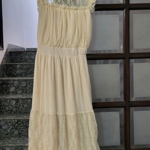 Beautiful Off White Dress