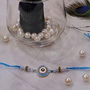 💥Sale💥 Evil Eye Charm Rakhi Set Of 4