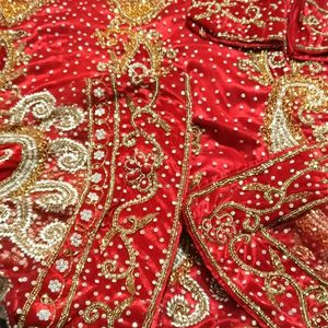 Wedding Wear Stone Bride Lehenga