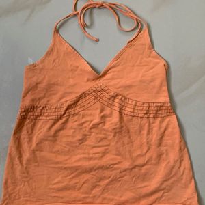 V Neck Halter Top