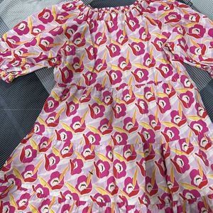 Zara Kids Girls Dress With Beautiful Print