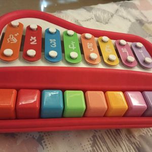 Baby Toy Non Battery, Xylophone Cum Piano