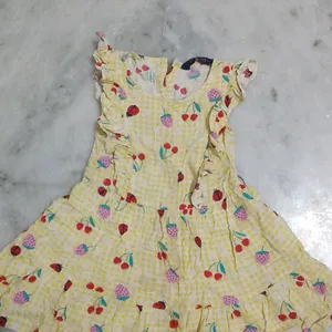 Yellow Baby Girl Frock...