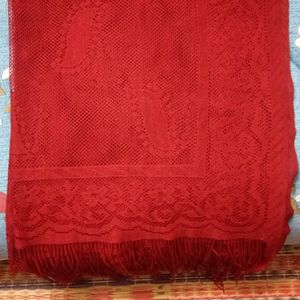 Very Soft Net Duppatta - Red Color