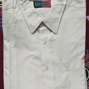 Peter England White Shirt