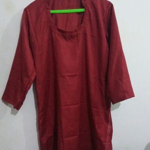 New Maroon Kurta