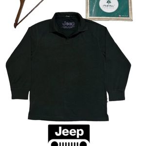 Jeep Olive Polo T-Shirt