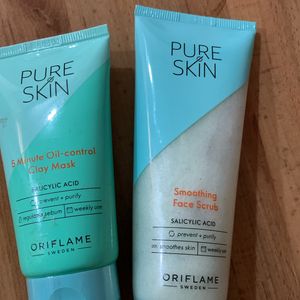 Oriflame Brand New Scrub N Face Mask