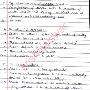 UPSC NCERT Class 10 Social Science Geography Notes