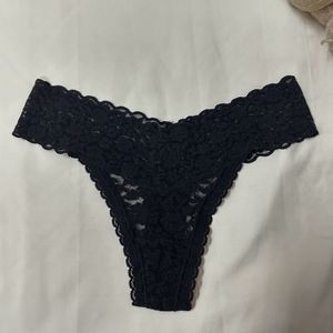 Black Lace Thong / Underwear/ Panty