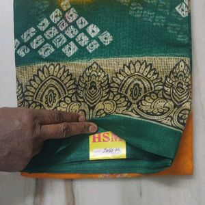 Art Silk Saree With Blouse 6 Meters