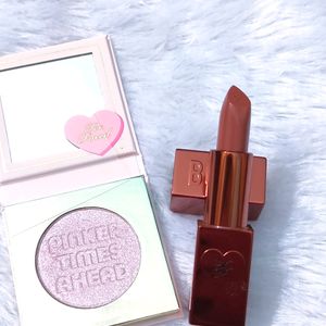 Too Faced Lip Stick And Blush Highlighter