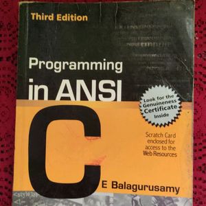 Computer ( C Programming) book