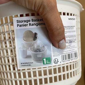 2Miniso Round Storage Basket