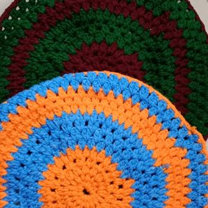 Crochet Round Mats