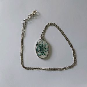 Green Resin Pendant