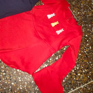 Kids Girls Top + Bottom Track Suit Set