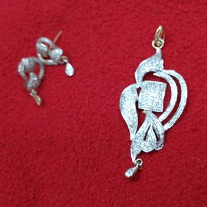 Pendant And Earrings