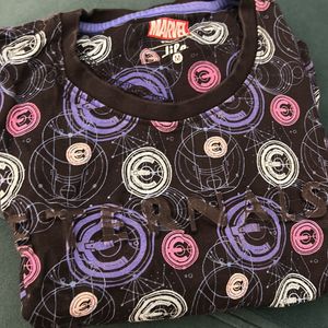 Black Marvel T shirt