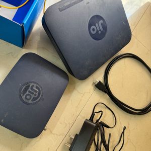 Jio Set Top Box Remote & Router