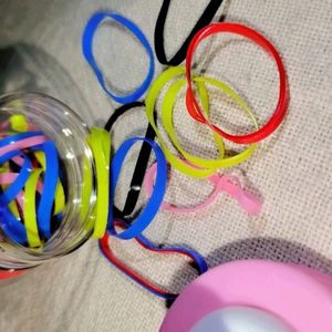 Multi-colour Mini Stretchable Hair Ties