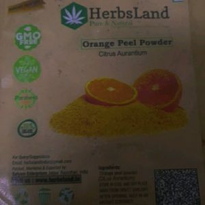 Orange Peel Powder And  Neem Leaf Powde